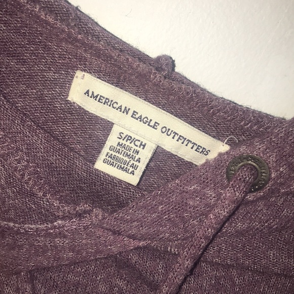 American Eagle Purple Hoodie - Picture 2 of 2